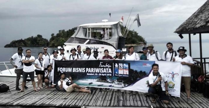 Sampah di Labengki dan Bokori Jadi Sorotan Peserta Forum Bisnis Wisata