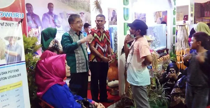 Butur Hadirkan Nuansa Pertanian Organik di Halo Sultra 2018