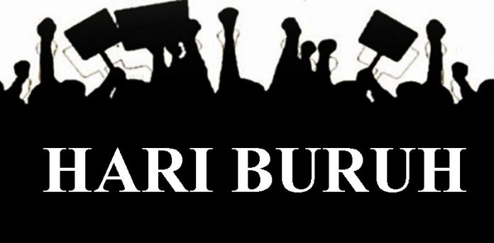 Peringatan Hari Buruh di Kendari, Mahasiswa Tuntut PT VDNI