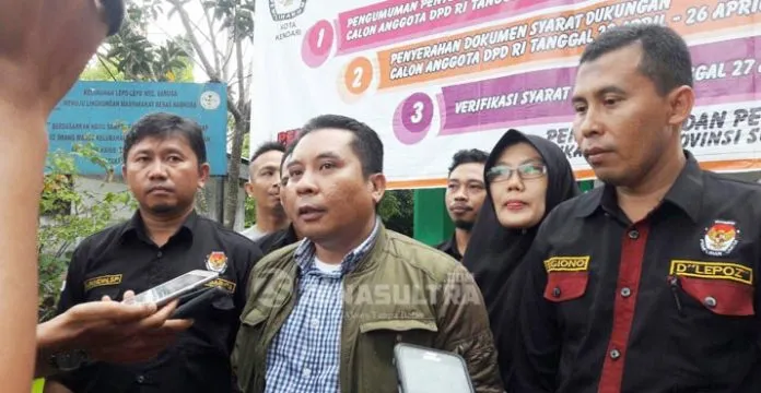 Ketua KPUD Sultra Hidayatullah