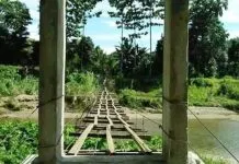 Proyek Jembatan Gantung di Kolut Terbengkalai Proyek Jembatan Gantung di Kolut Terbengkalai