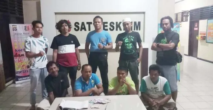 Berantas Perjudian, Polres Kendari Ciduk 3 Tukang Ojek dan 1 Buruh Bangunan