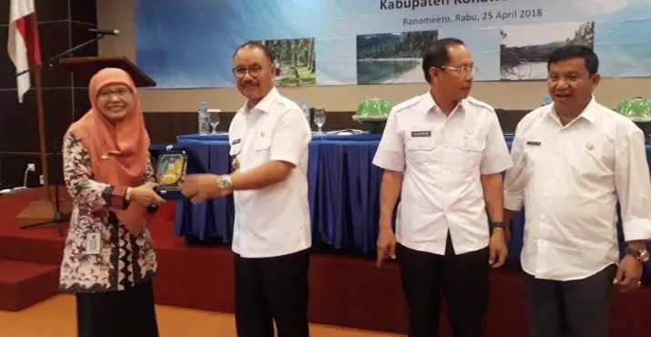 Bupati Konsel Dorong Pembangunan Kawasan Pedesaan