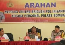 Kunjungi Polres Bombana, Kapolda Sultra Titip 10 Pesan Kunjungi Polres Bombana, Kapolda Sultra Titip 10 Pesan