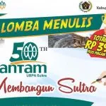 Yuk Ikuti Lomba Menulis 50 Tahun CSR ANTAM Membangun Sultra, Total Hadiah Puluhan Juta Rupiah Yuk Ikuti Lomba Menulis 50 Tahun CSR ANTAM Membangun Sultra, Total Hadiah Puluhan Juta Rupiah