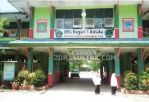 Hari Kedua UAMBN, 1 Siswa MTs 1 Kolaka Tak Ikut Ujian Madrasah Tsanawiyah (MTs) Negeri 1 Kolaka