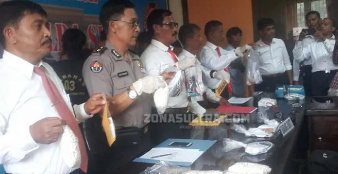 pelaku_narkotika Polda Sultra Bekuk 22 Pelaku Narkotika, Ada Indikasi Jaringan Lapas