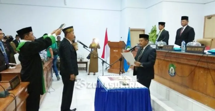 Mansur Lababa Resmi Gantikan Johan Salim di DPRD Bombana