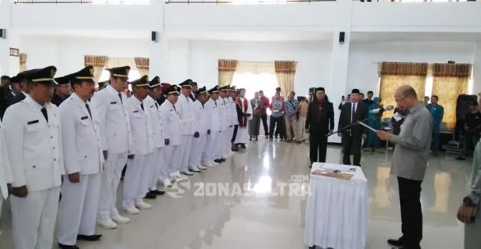 89 Pejabat Eselon III Pemda Bombana Dilantik, 22 Orang Nonjob