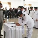 Lantik 15 Camat di Bombana, Tafdil: Jangan Salah Gunakan Jabatan Lantik 15 Camat di Bombana, Tafdil: Jangan Salah Gunakan Jabatan