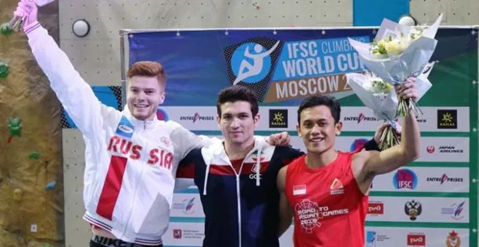 Rebut Perunggu di Rusia, Timnas Panjat Tebing Buktikan Bisa Tembus Jajaran Elit Dunia