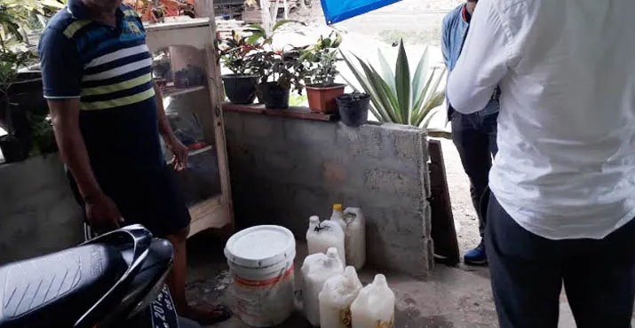 Polres Konawe Amankan Ratusan Liter "Pongasi"