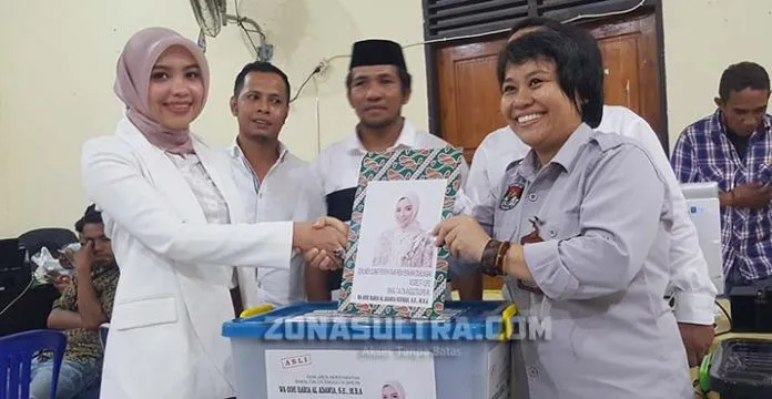 Putri Ridwan Bae Jadi Calon DPD RI Perempuan Termuda di Sultra