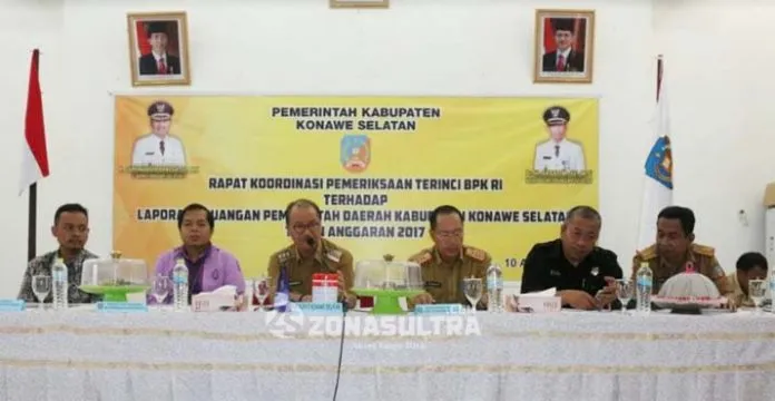 Pemda Konsel Gelar RKP Bersama BPK Jelang Pemeriksaan 30 Hari Kedepan