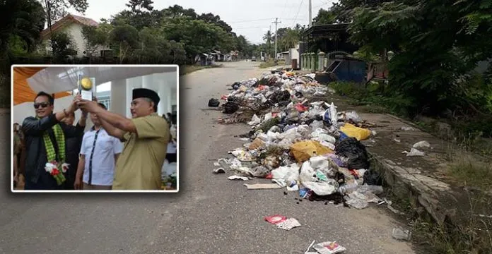Dua Kali Raih Piala Adipura, Konawe Kini Dipenuhi Tumpukan Sampah