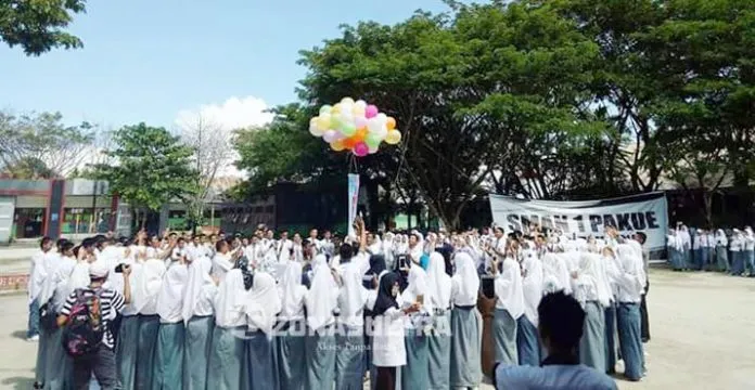 Belum Pelulusan, Siswa SMAN 1 Pakue Kolut Gelar Acara Perpisahan