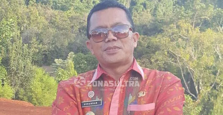 Kepala Dnas Kesehatan Bombana, dr. Sunandar