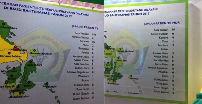 Pasien Tuberculosis di Sultra Capai 282 Orang