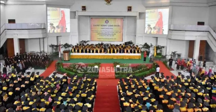 wisuda1 Inilah Wisudawan Terbaik UHO Gelombang Kedua