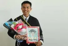 Raih IPK 3,95, Putra Konut Jadi Wisudawan Terbaik UHO Meraih IPK 3,95, Tawakal putra daerah Kabupaten Konawe Utara (Konut)