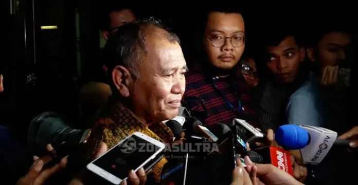 Ketua KPK Agus Rahardjo di Gedung Merah Putih KPK