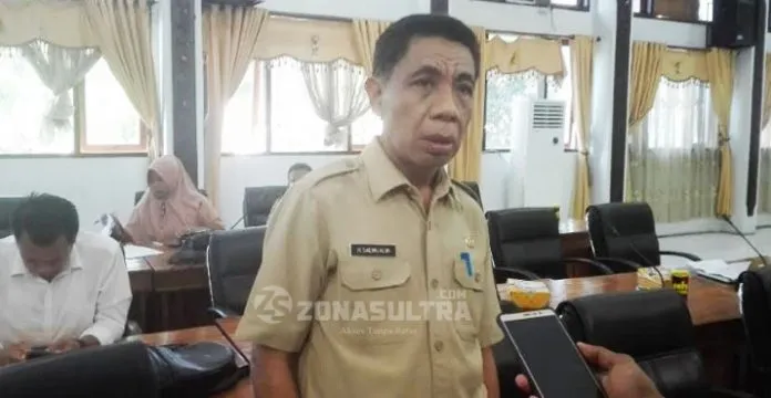 Kepala Disnakertrans Sultra Saemu Alwi