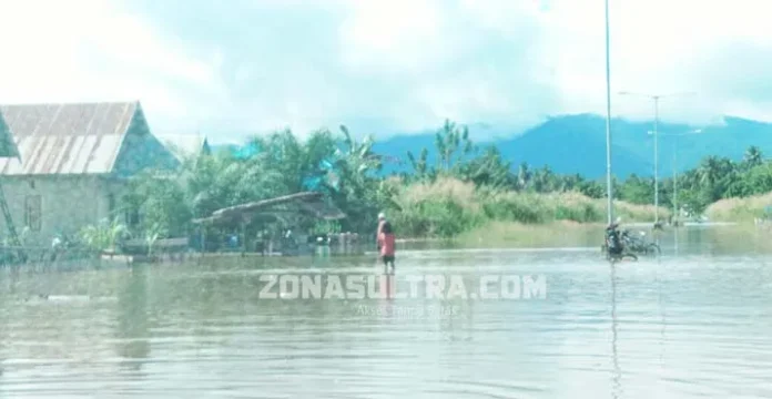 Banjir dan Longsor, Sejumlah Akses Jalan di Konut Lumpuh