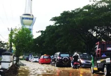 Waspada, Hujan Ekstrim Landa Sultra Hingga Akhir Mei banjir kendari