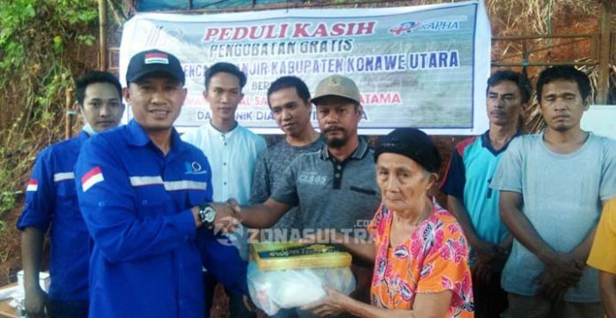 PT Manunggal dan Klinik Rapha Bantu 912 Jiwa Korban Banjir di Konut