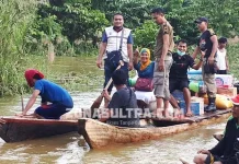 Dinkes Konut Salurkan Bantuan untuk Korban Banjir Dinkes Konut Salurkan Bantuan untuk Korban Banjir