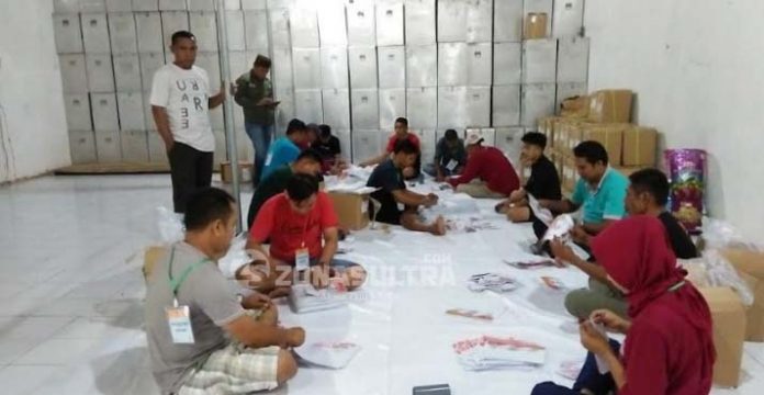 108.183 Surat Suara Pilwali Baubau Tiba di KPU