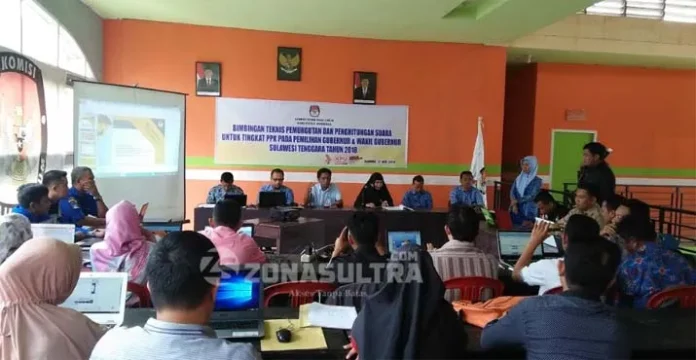 Anggota PPK di Bombana Ikut Bimtek Tungsura