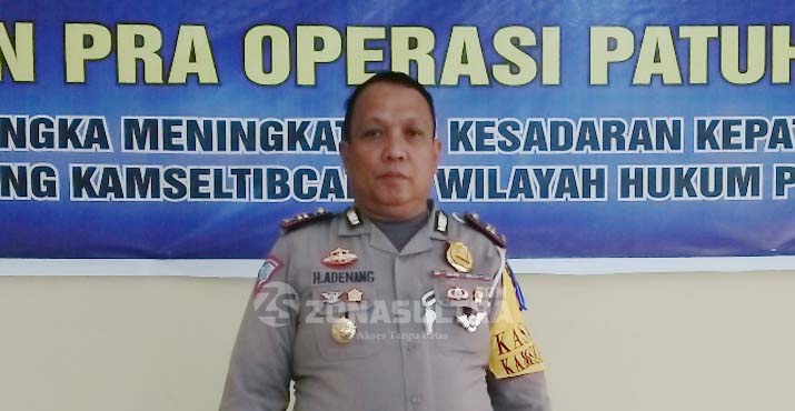 Kepala Satlantas Polres Bombana, Iptu Adenang