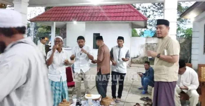 Jalin Silaturahmi, Mantan Bupati Muna Bukber Dengan Masyarakat