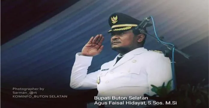 Bupati Buton Selatan (Busel) Agus Faisal Hidayat