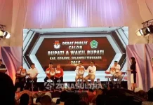 Debat Publik Pilbup Konawe, Kery Absen Debat Publik Pilbup Konawe, Kery Absen