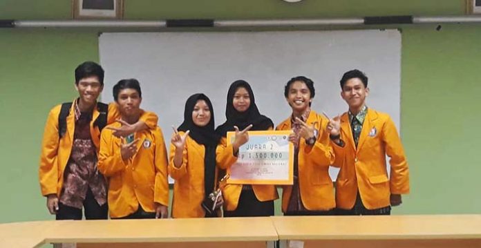 Wakil UHO Juara Dua Karya Tulis Ilmiah Economics Expo 2018