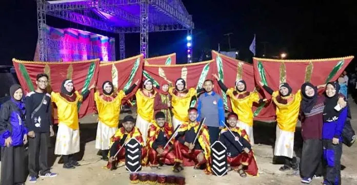 Penampilan Kontingen Racana IAIN Kendari Memukau di Pensi PW PTK