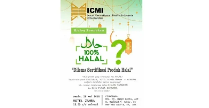 icmi_dialogg ICMI Kendari Gelar Dialog Ramadan Mengenai Produk Halal