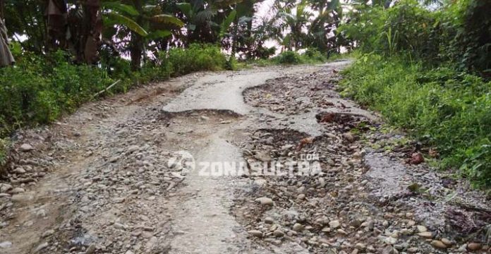 Jalan Trans Sulawesi di Kolut Rusak Parah, Warga Purehu Menderita