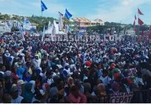 Lautan Massa hadiri Kampanye Akbar Rusda-Sjafei Lautan Massa hadiri Kampanye Akbar Rusda-Safei