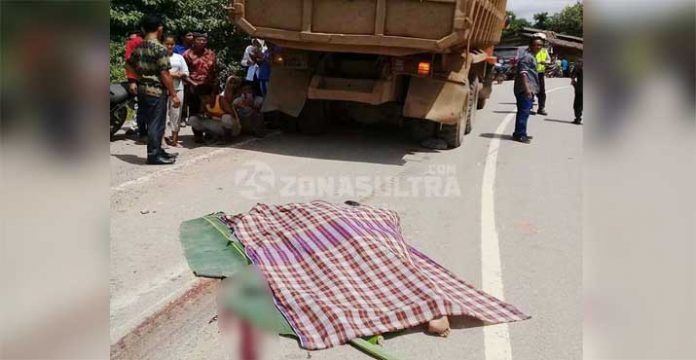 Ini Hasil Olah TKP Pengendara Motor Asal Konut Tewas di Tempat