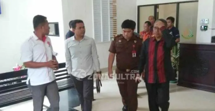 Diduga Korupsi, Sekda dan Mantan Bendahara Dikbud Konawe Ditahan