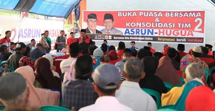 Punya 60 Ribu Relawan, Asrun-Hugua Yakin Menang Telak di Pilgub Sultra