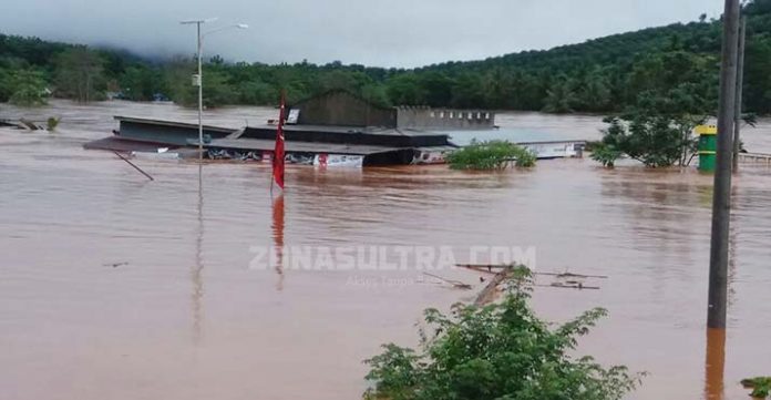 Banjir Konut, Jalur Darat Penghubung Sulteng dan Sultra Lumpuh