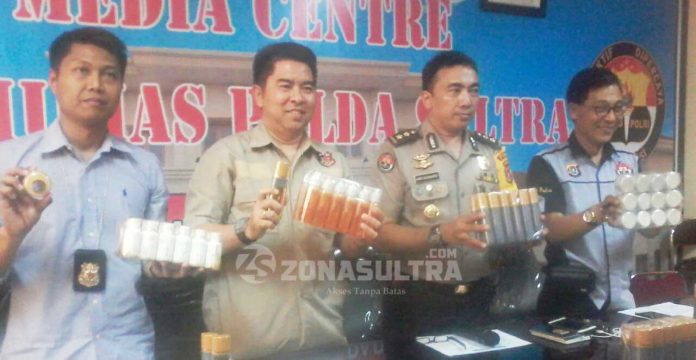 Polda Sultra Ungkap Kosmetik Ilegal, Ratusan Kemasan Merek RD Disita