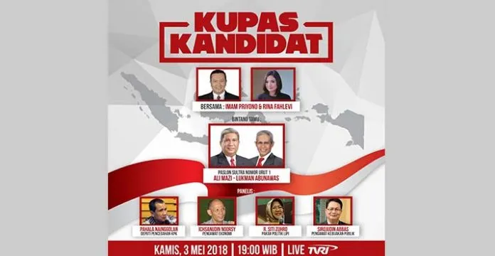 Malam Ini Pasangan Aman Tampil di Kupas Kandidat TVRI Nasional