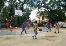 Target Lolos ke Popnas, Bulan Puasa Tim Basket Tetap Latihan Target Lolos ke Popnas, Bulan Puasa Tim Basket Tetap Latihan