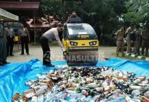 Sambut Ramadhan, Polres Bombana Musnahkan 1,6 Ton Miras Sambut Ramadhan, Polres Bombana Musnahkan 1,6 Ton Miras, Ilustrasi miras, miras ilustrasi