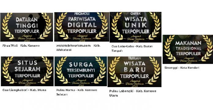 Sultra Nominasi Anugerah Pesona Indonesia 2018